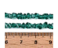 Cristal Triangular 4mm | Verde Esmeralda Traslucido