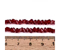 Cristal Triangular 4mm | Rojo Oscuro Traslucido