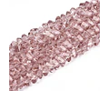 Cristal Triangular 4mm | Rojo Violeta Pálido