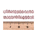 Cristal Triangular 4mm | Rojo Violeta Pálido