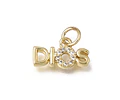 Colgante Dios | Baño de oro 18k