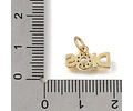 Colgante Dios | Baño de oro 18k