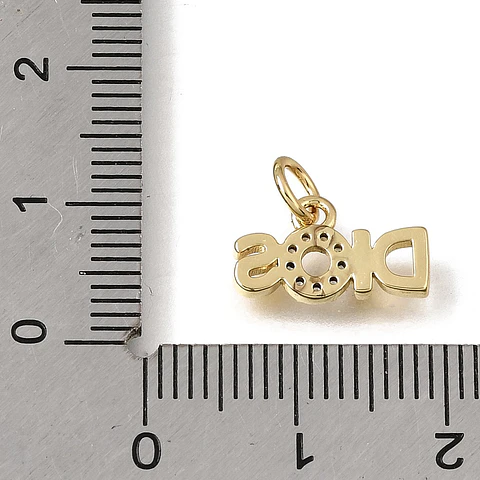 Colgante Dios | Baño de oro 18k
