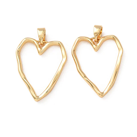 Colgante Corazón Hueco | Baño de oro 18k
