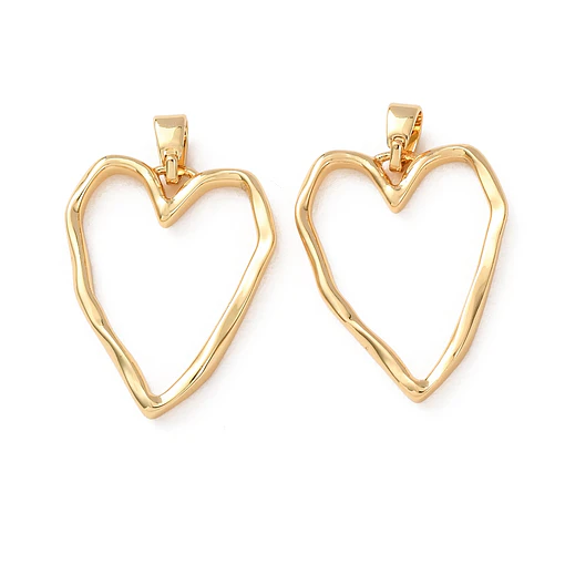 Colgante Corazón Hueco | Baño de oro 18k