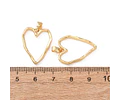 Colgante Corazón Hueco | Baño de oro 18k