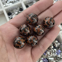 Pelotas Animal Print Acrilico | 16mm