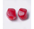 Piedra Imitación Pepita | Acrílico Rojo