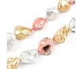 Perla Shell Galvanizada Teñida