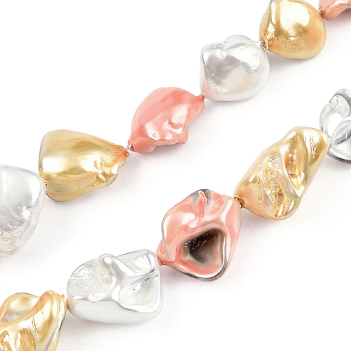 Perla Shell Galvanizada Teñida