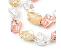 Perla Shell Galvanizada Teñida