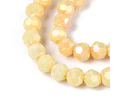 Cristal Redondo Facetado | Amarillo Champagne