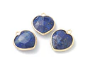 Colgante Corazón Facetado | Lapislazuli 