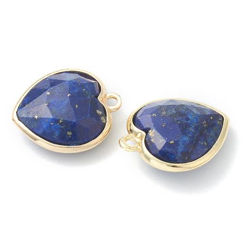 Colgante Corazón Facetado | Lapislazuli 