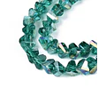 Cristal Triangular 4mm | Cerceta Tornasol