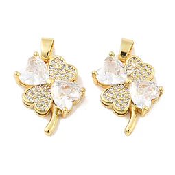  Colgante de Trebol | Baño de oro 18k
