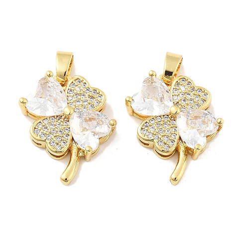 Colgante de Trebol | Baño de oro 18k