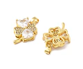 Colgante de Trebol | Baño de oro 18k