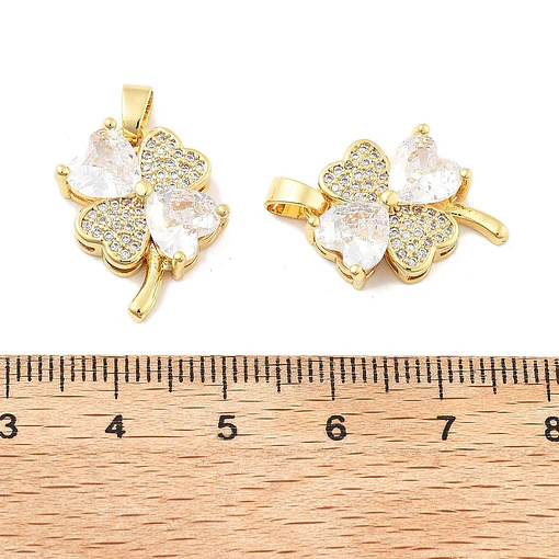 Colgante de Trebol | Baño de oro 18k