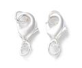 Mosqueton 12mm + argollas | Baño de Plata