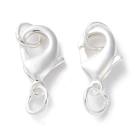 Mosqueton 12mm + argollas | Baño de Plata