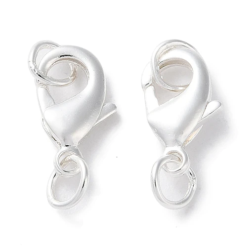 Mosqueton 12mm + argollas | Baño de Plata