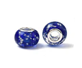 Separadores azules rondel hechos a mano
