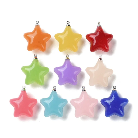 Colgante Estrellas de Acrílico | Colores al azar