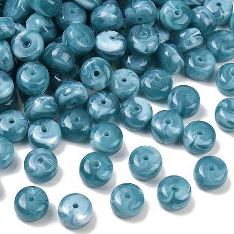 Separador Rondel Acrílico | Azul