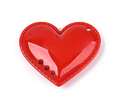 Colgante Corazón acrilico | Rojo