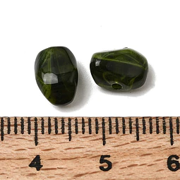  Imitación Piedra Natural Irregular | Verde Oliva