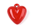 Colgante Corazón Rojo Acrilico