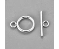 Broche OT | Acero Inoxidable Plateado 