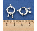 Broche de Timón 13mm | Acero Inoxidable Plateado