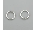 5mm Argolla Unión | Acero Inoxidable Plateado