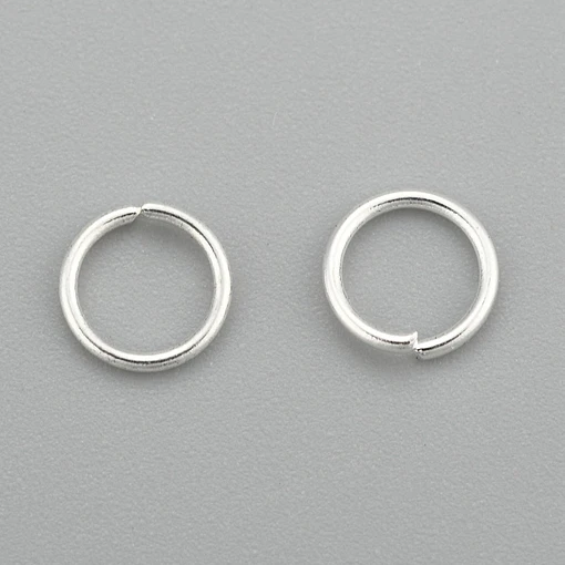 5mm Argolla Unión | Acero Inoxidable Plateado