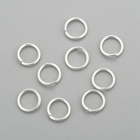 6mm Argolla de unión | acero inoxidable plateado
