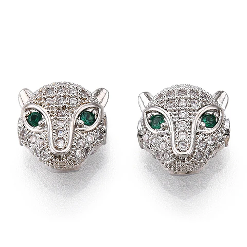 Separador Leopardo Circonita Cubica Micro Pave | Plateado