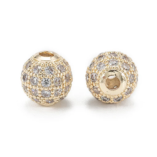 Separador Redondo 8mm | Baño de oro 14k