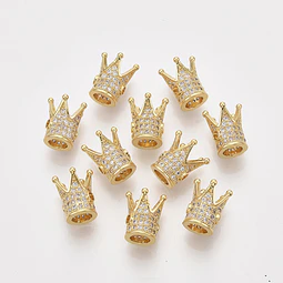  Corona Micro Pave King | Dorado