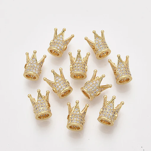 Corona Micro Pave King | Dorado