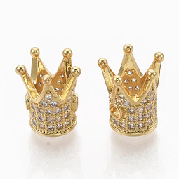  Corona Micro Pave King | Dorado