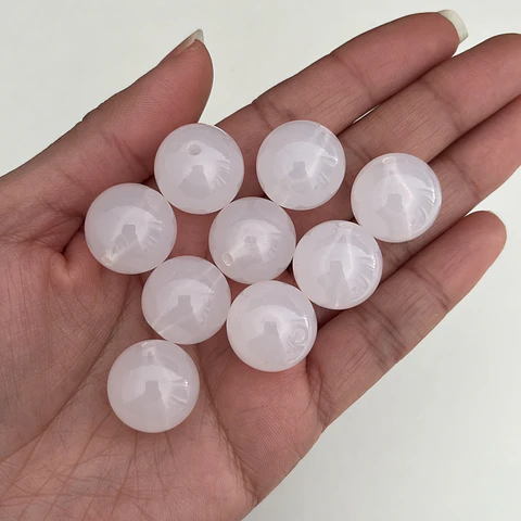 18mm Pelotas Acrílicas | Transparente
