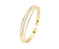 Brazalete con Circones | Baño de oro 18k