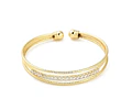 Brazalete con Circones | Baño de oro 18k