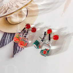  Colgante Botellas Coctel | Resina, plastico y metal