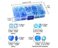 Kit Cuentas Azules Plástico