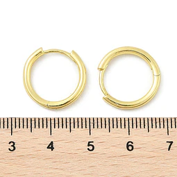  Aro Argolla Huggie | Baño de oro 18k