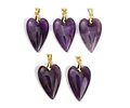 Colgante Corazón Amatista 