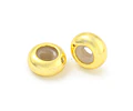 Pasador con Goma | Baño de oro 18k